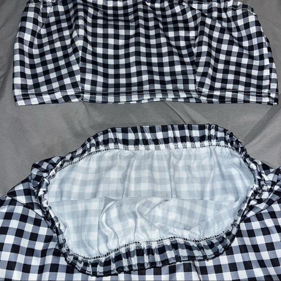 Gingham Skirt & Tank Matching Set - Picture 4 of 4